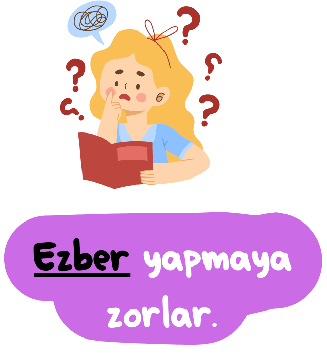 Ezber yapmaya zorlar. Sürekli ezbere yönelik çalışmalar sunar ve matematikten soğutur. Aynı şeyleri tekrar edip bıktırır.