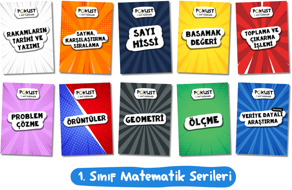 Pokust Ürünler, Pokust 1. Sınıf Matematik Serileri