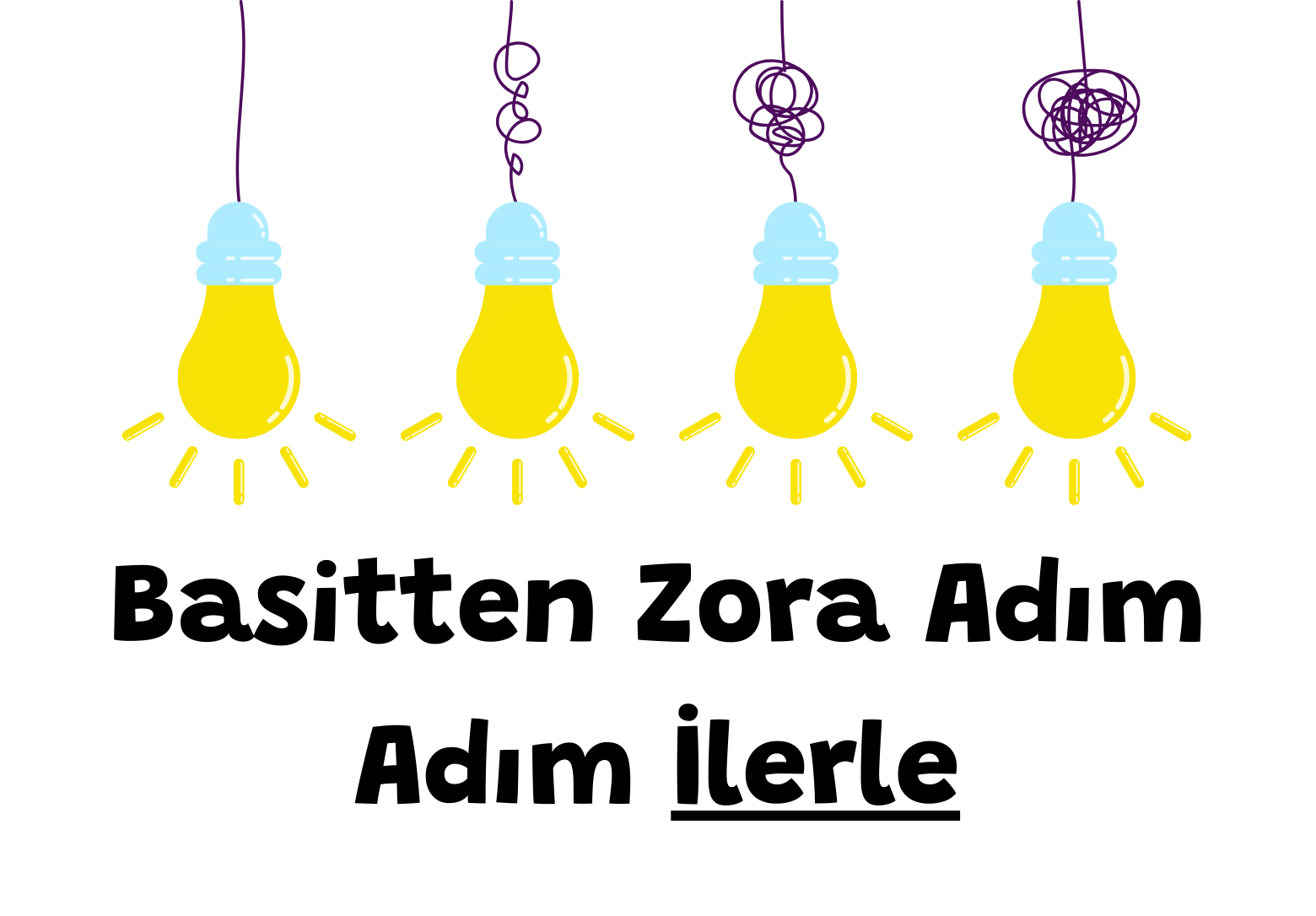 Basitten Zora Adım Adım İlerle