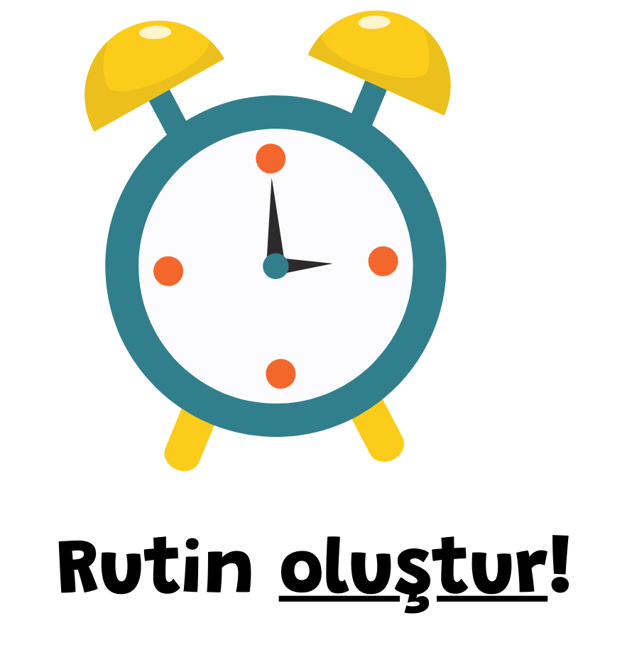 Rutin oluştur!